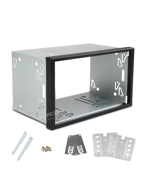 Universal Car Stereo Double Din Cage Fascia Kit 180x103mm Radio Headunit