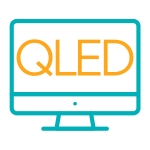 QLED-Bildschirm