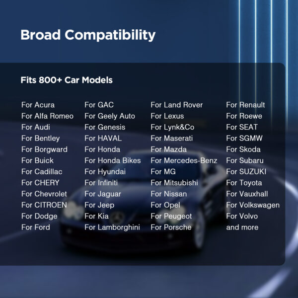 Drahtlosadapter mit USB-Typ-C-Anschluss für werkseitig installiertes kabelgebundenes CarPlay | ACCP06
