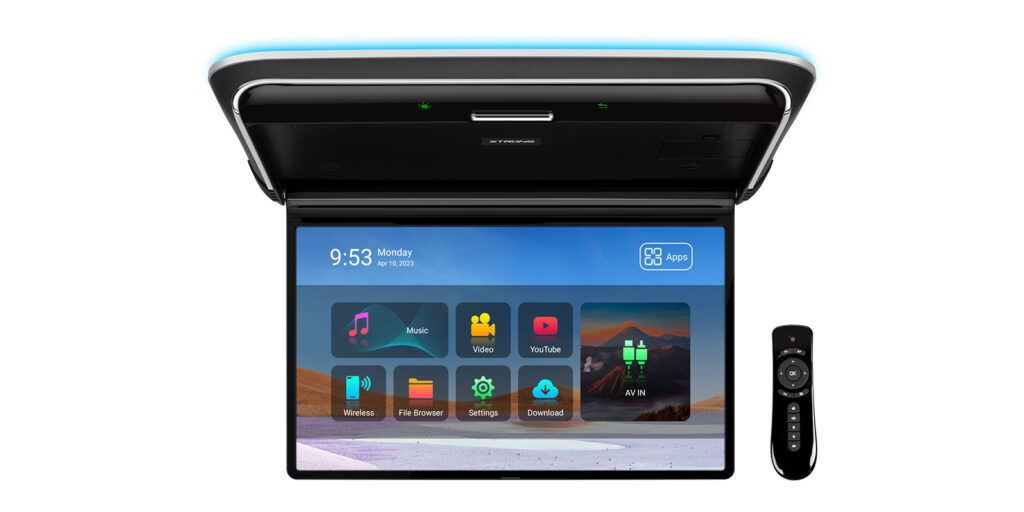 14 Zoll | Ultraschmale Lünette | Android-Dachplayer | FHD IPS-Bildschirm |16GB ROM | Überlegener Klang | CM141A