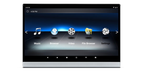 13.3" | Universal Fit | Android OS | 2 GB RAM & 32 GB ROM | FHD IPS-Bildschirm | Android-Rücksitzspieler | HM136AC