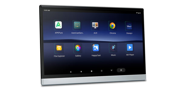 13.3" | Universal Fit | Android OS | 2 GB RAM & 32 GB ROM | FHD IPS-Bildschirm | Android-Rücksitzspieler | HM136AC
