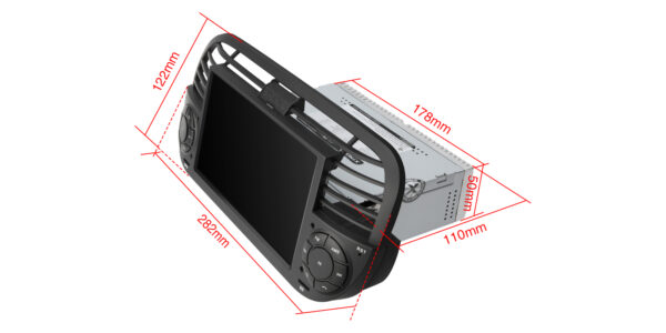 FIAT 500 | Android / iPhone | Octa Core | 4GB RAM & 64GB ROM | Global 4G LTE |IA7250FLBS