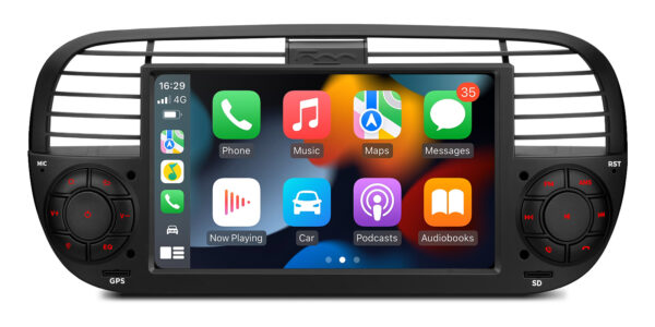 FIAT 500 | Android / iPhone | Octa Core | 4GB RAM & 64GB ROM | Global 4G LTE |IA7250FLBS