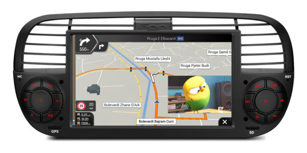FIAT 500 | Android / iPhone | Octa Core | 4GB RAM & 64GB ROM | Global 4G LTE |IA7250FLBS