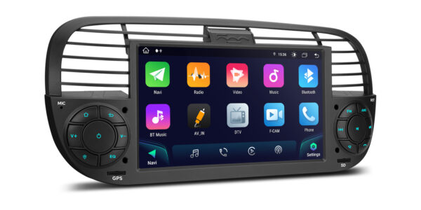 FIAT 500 | Android / iPhone | Octa Core | 4GB RAM & 64GB ROM | Global 4G LTE |IA7250FLBS
