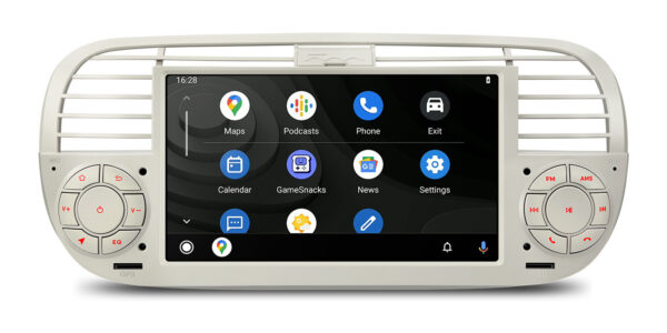 Fiat 500 | Android / iPhone | Octa Core | 4GB RAM & 64GB ROM | Globale 4G LTE-Lösung | IA7250FLCS