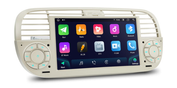Fiat 500 | Android / iPhone | Octa Core | 4GB RAM & 64GB ROM | Globale 4G LTE-Lösung | IA7250FLCS
