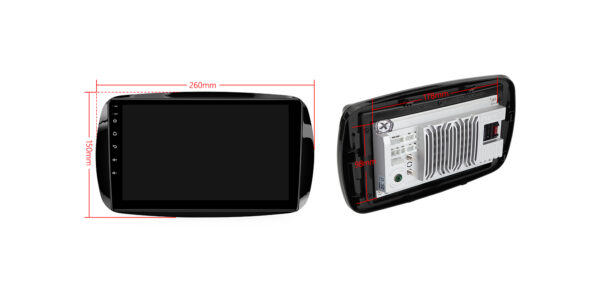 Smart Fortwo | Android / iPhone | Octa Core | 4GB RAM & 64GB ROM | Global 4G LTE | IAP92MSMTNS