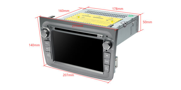 Alfa Romeo | Android / iPhone | Octa Core | 2GB DDR4 RAM & 32GB ROM | Fahrzeugtaugliche Hardware | IE72MTAG