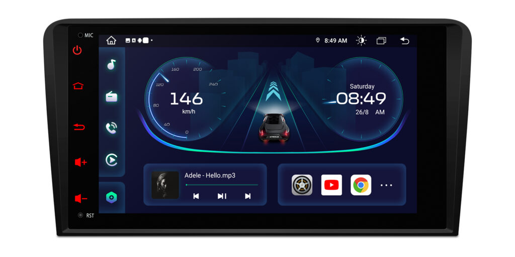 Audi A3/S3/RS3 | Android / iPhone | Octa Core | 2GB DDR4 RAM & 32GB ROM | Fahrzeugtaugliche Hardware |IE82A3AL