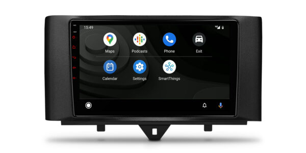 Smart Fortwo | Android 12 | Octa Core | 2GB DDR4 RAM & 32GB ROM | Automobilgerechte Hardware | PEP92MSMT