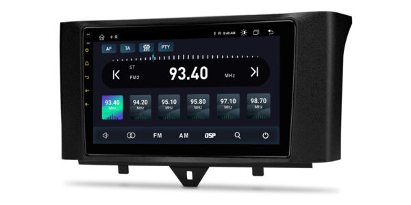 Smart Fortwo | Android 12 | Octa Core | 2GB DDR4 RAM & 32GB ROM | Automobilgerechte Hardware | PEP92MSMT