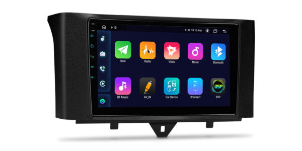 Smart Fortwo | Android 12 | Octa Core | 2GB DDR4 RAM & 32GB ROM | Automobilgerechte Hardware | PEP92MSMT
