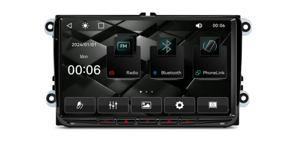 VW/Skoda/Seat | Various  | Linux System | Built-in DAB+ Radio | IPS Screen | CarAutoPlay | Android Auto | PL9MTVD