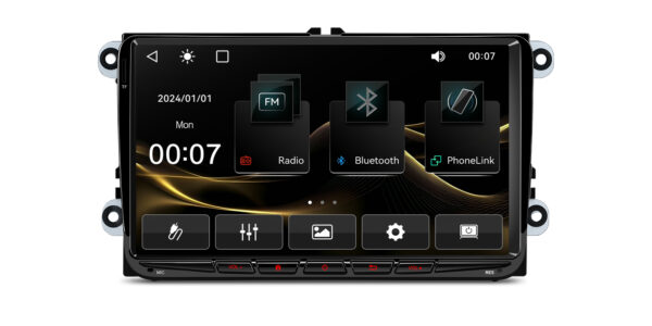 VW/Skoda/Seat | Various  | Linux System | Built-in DAB+ Radio | IPS Screen | CarAutoPlay | Android Auto | PL9MTVD