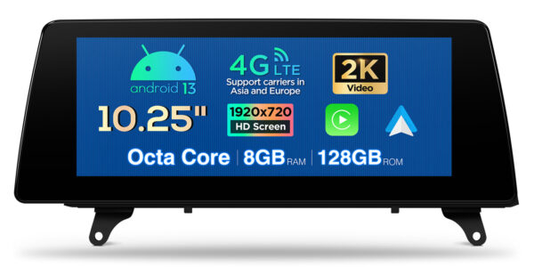 BMW | X5/X6 | Android 13 | Octa-core | 8GB RAM & 128GB ROM | Integriertes 4G LTE | QAB12CIB12X5L