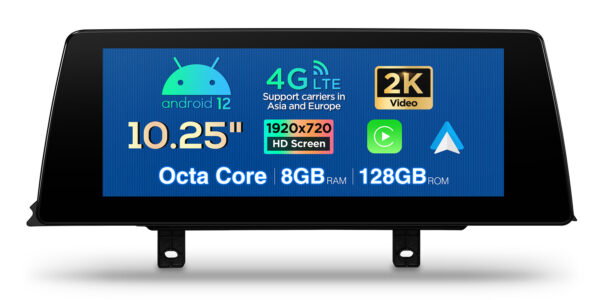 BMW | 3er/4er | Android 13 | Octa-core | 8GB RAM & 128GB ROM | Integriertes 4G LTE | QAB12NB12THL
