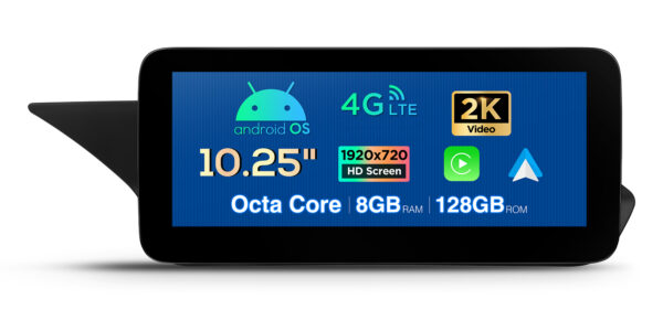 Mercedes-Benz | Unterstützt Android / iPhone | Octa-core | 8GB RAM & 128GB ROM | Integriertes 4G LTE | QAM1250M12EL