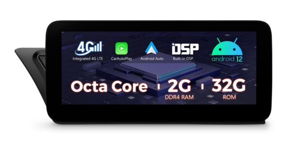 Audi | Verschiedene| Android 12 | Octa Core | 2GB RAM & 32GB ROM |  Integrierte 4G-LTE | QEA12UHA12A4L