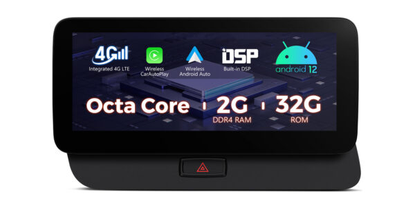 Audi Q5 | Android 12 | Octa Core | 2GB RAM & 32GB ROM | Integriertes 4G LTE | QEA12UHA12Q5L