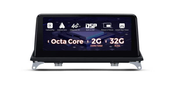 BMW | X5/X6 | Android 12 | Octa Core | 2GB RAM & 32GB ROM | Integrierte 4G-Lösung | QEB12X5CC