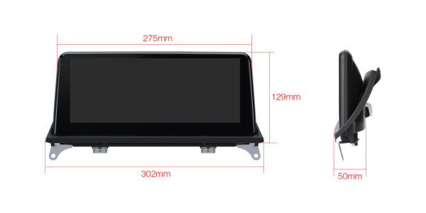 BMW | X5/X6 | Android 12 | Octa Core | 2GB RAM & 32GB ROM | Integrierte 4G-Lösung | QEB12X5CC