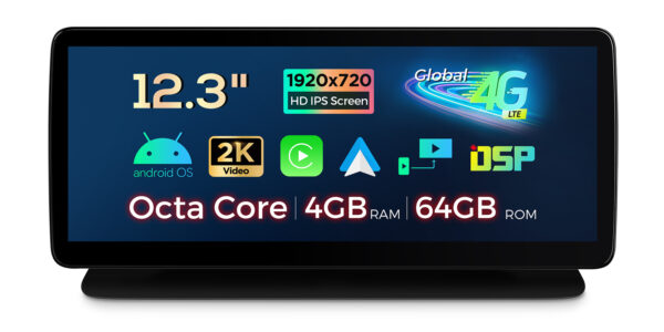 Mercedes-Benz | Verschiedene | Android / iPhone | Octa-core | 4GB RAM & 64GB ROM | Integriertes 4G LTE | QLM2240M12CLS