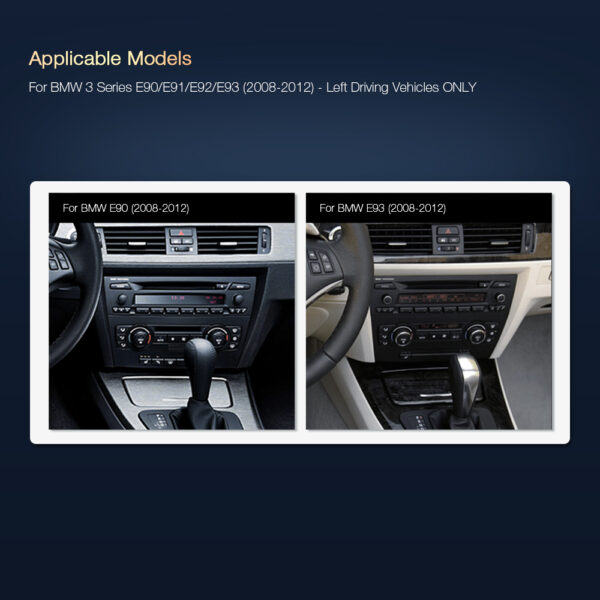 BMW | 3er | Android / iPhone | Qualcomm 662 | Octa Core | 8GB RAM & 128GB ROM | QPB1290UN_LP