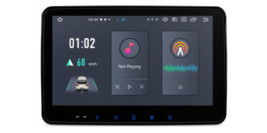 Doppel-DIN | Android / iPhone | Octa Core | 4GB RAM & 64GB ROM | Drehbares QLED-Display | Globale 4G-LTE-Lösung | TX121L