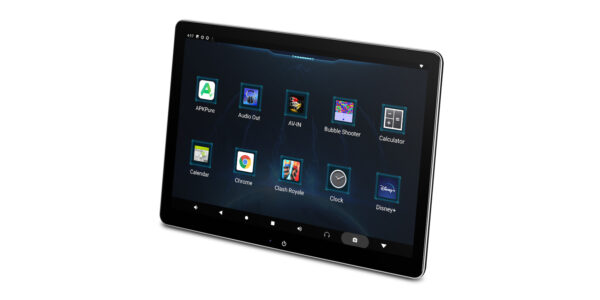 12 Zoll | Universal | Android OS | 2GB RAM & 32GB ROM | Schwerkraftabtastung | Android Kopfstützen-Player | HM121AS