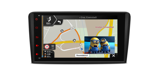 Audi A3/S3/RS3 | Android 12 | Octa Core | 4GB RAM & 64GB ROM | Globale 4G LTE-Lösung | IA82A3AL