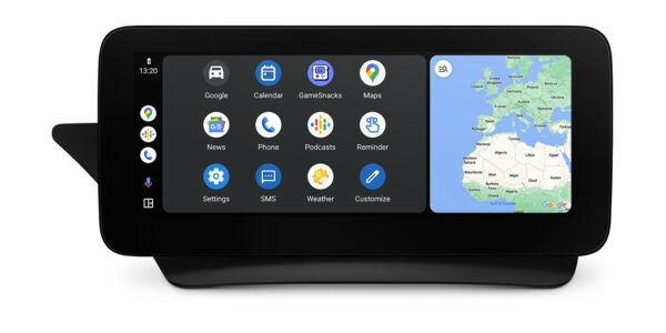 Mercedes-Benz | Unterstützt Android / iPhone | Octa-core | 8GB RAM & 128GB ROM | Integriertes 4G LTE | QAM1240M12ECL