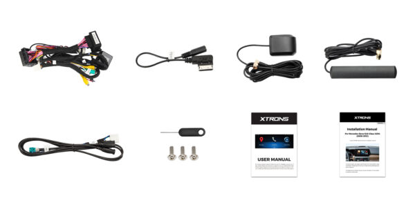 Mercedes-Benz | Unterstützt Android / iPhone | Octa-core | 8GB RAM & 128GB ROM | Integriertes 4G LTE | QAM1240M12GLK40L