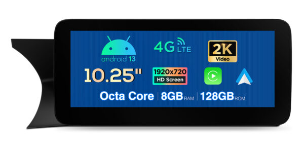 Mercedes-Benz | Android / iPhone | Octa-Core | 8GB RAM & 128GB ROM | Integriertes 4G LTE | QAM1245M12C45L