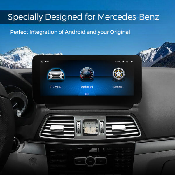 Mercedes-Benz | Unterstützt Android / iPhone | Octa-core | 8GB RAM & 128GB ROM | Integriertes 4G LTE | QAM1245M12ECL