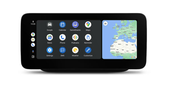 Mercedes-Benz | Unterstützt Android / iPhone | Octa-core | 8GB RAM & 128GB ROM | Integriertes 4G LTE | QAM1250M12BL