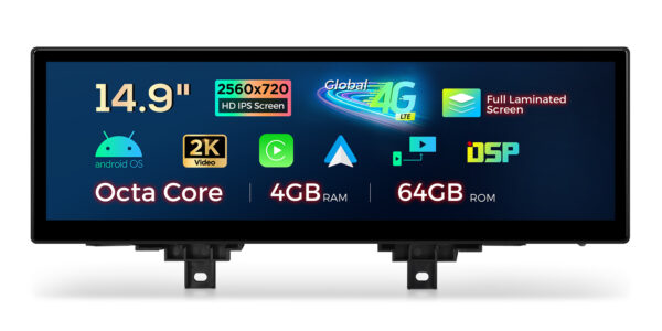 BMW | 3er-Serie F30/4er-Serie | Android OS | Octa-core | 4GB RAM & 64GB ROM | Integriertes 4G LTE | QLB42THNBL