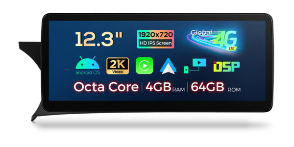 Mercedes-Benz | Android / iPhone | Octa-core | 4GB RAM & 64GB ROM | Integriertes 4G LTE | QLM2245M12C45L