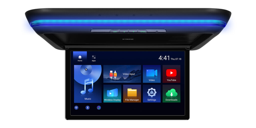 15.6" |  Octa-Core | 2GB RAM & 32GB ROM | Auto Flip Down | Motorisierter Android Overhead-Player | CM152AM