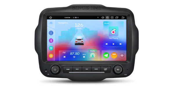 Jeep | Renegade | Android-Betriebssystem | Octa-Core | 6 GB RAM & 128 GB ROM | QLED-Display | Globale 4G-LTE-Lösung | IXA94RGJL