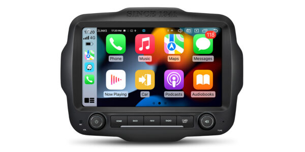 Jeep | Renegade | Android-Betriebssystem | Octa-Core | 6 GB RAM & 128 GB ROM | QLED-Display | Globale 4G-LTE-Lösung | IXA94RGJL