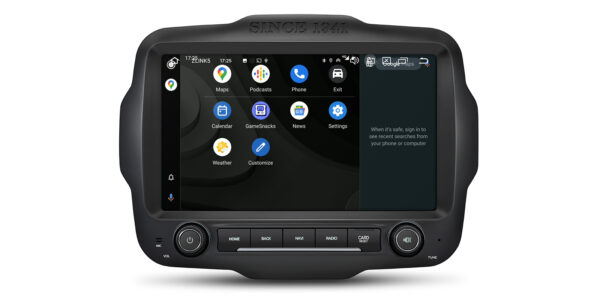 Jeep | Renegade | Android-Betriebssystem | Octa-Core | 6 GB RAM & 128 GB ROM | QLED-Display | Globale 4G-LTE-Lösung | IXA94RGJL