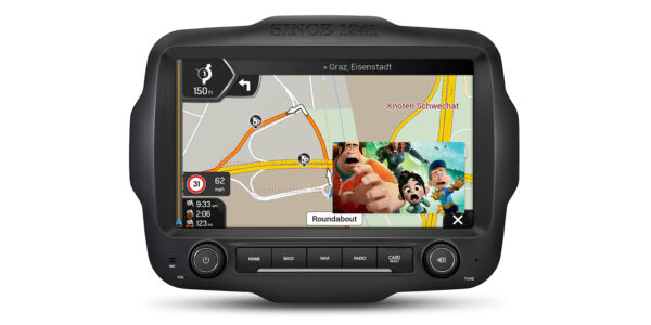 Jeep | Renegade | Android-Betriebssystem | Octa-Core | 6 GB RAM & 128 GB ROM | QLED-Display | Globale 4G-LTE-Lösung | IXA94RGJL