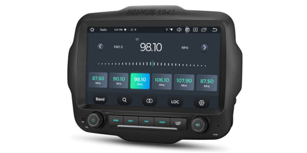 Jeep | Renegade | Android-Betriebssystem | Octa-Core | 6 GB RAM & 128 GB ROM | QLED-Display | Globale 4G-LTE-Lösung | IXA94RGJL