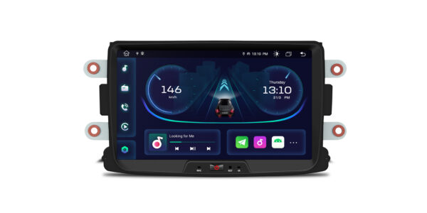 Dacia/Renault | Android 12 | Octa Core | 2GB DDR4 RAM & 32GB ROM | Automobilgerechte Hardware | PE82DCRL