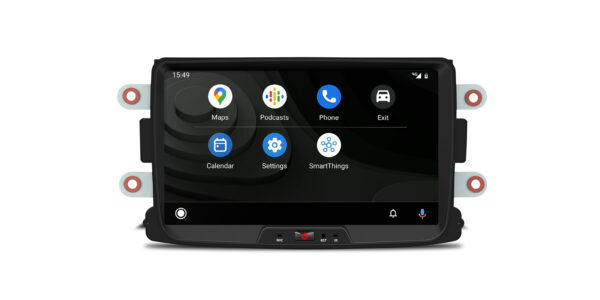 Dacia/Renault | Android 12 | Octa Core | 2GB DDR4 RAM & 32GB ROM | Automobilgerechte Hardware | PE82DCRL