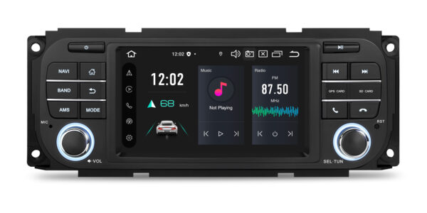 Jeep/Dodge/Chrysler | Android 14 | Octa Core | 4GB RAM & 64GB ROM | Globale 4G LTE Lösung | PX54WRJL