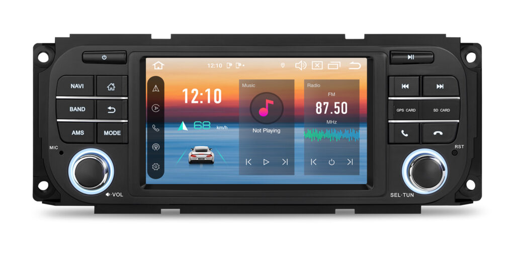 Jeep/Dodge/Chrysler | Android 14 | Octa Core | 4GB RAM & 64GB ROM | Globale 4G LTE Lösung | PX54WRJL