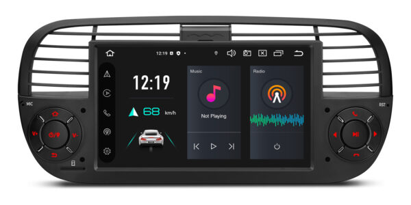 Fiat 500 | Android 14 | Octa Core | 4GB RAM & 64GB ROM | Globale 4G LTE Lösung | PX7450FBL (Copy)